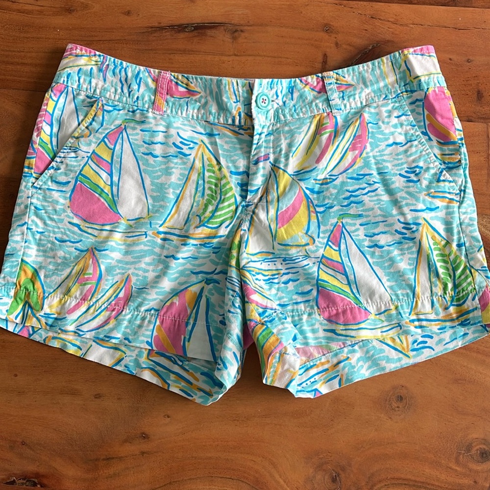 Lilly Pulitzer Sailboat shorts